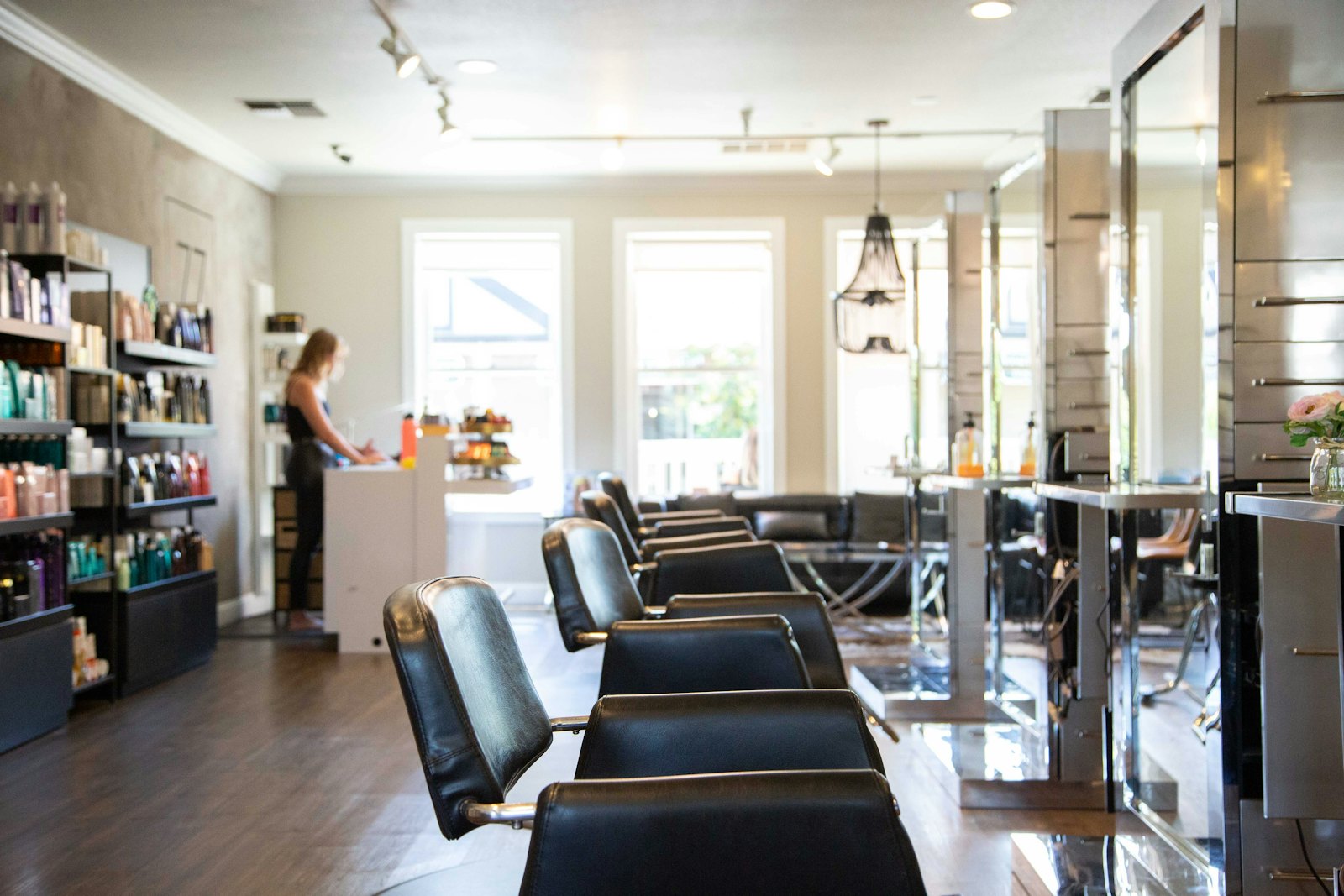 Salon de coiffure moderne